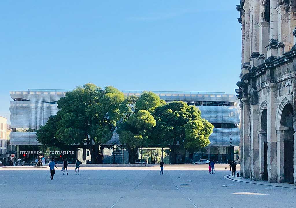 vue sur le musée de la romanité