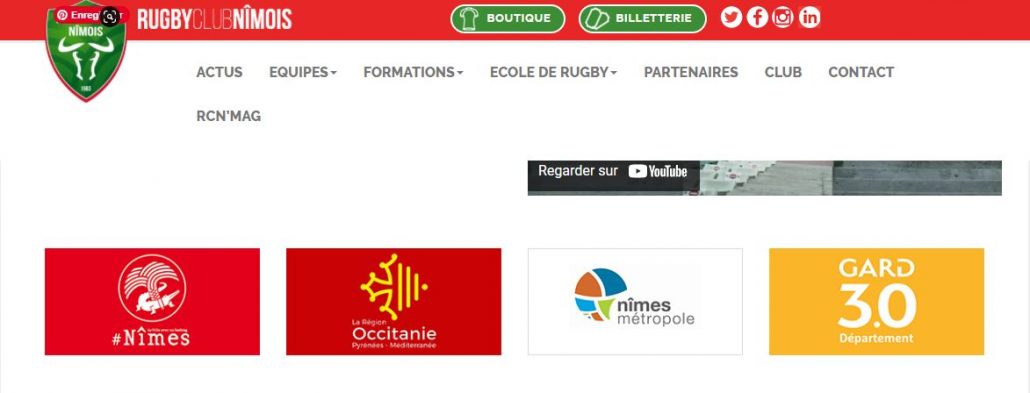 Rugby Club Nimois – Un club de légende